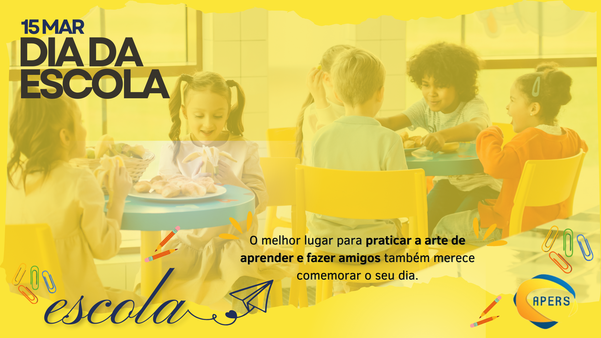 Escola é mais do que um espaço